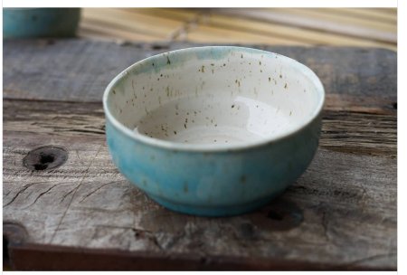 Preview: handgetöpferte Keramik  Bowl Schale für Frühstücks Müsli